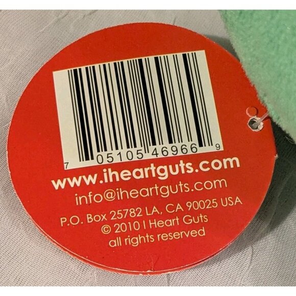 I Heart Guts Plush Prostate Gland  Fluffy Stuffed Toy Pillow W/ Tag Educational - Picture 10 of 15